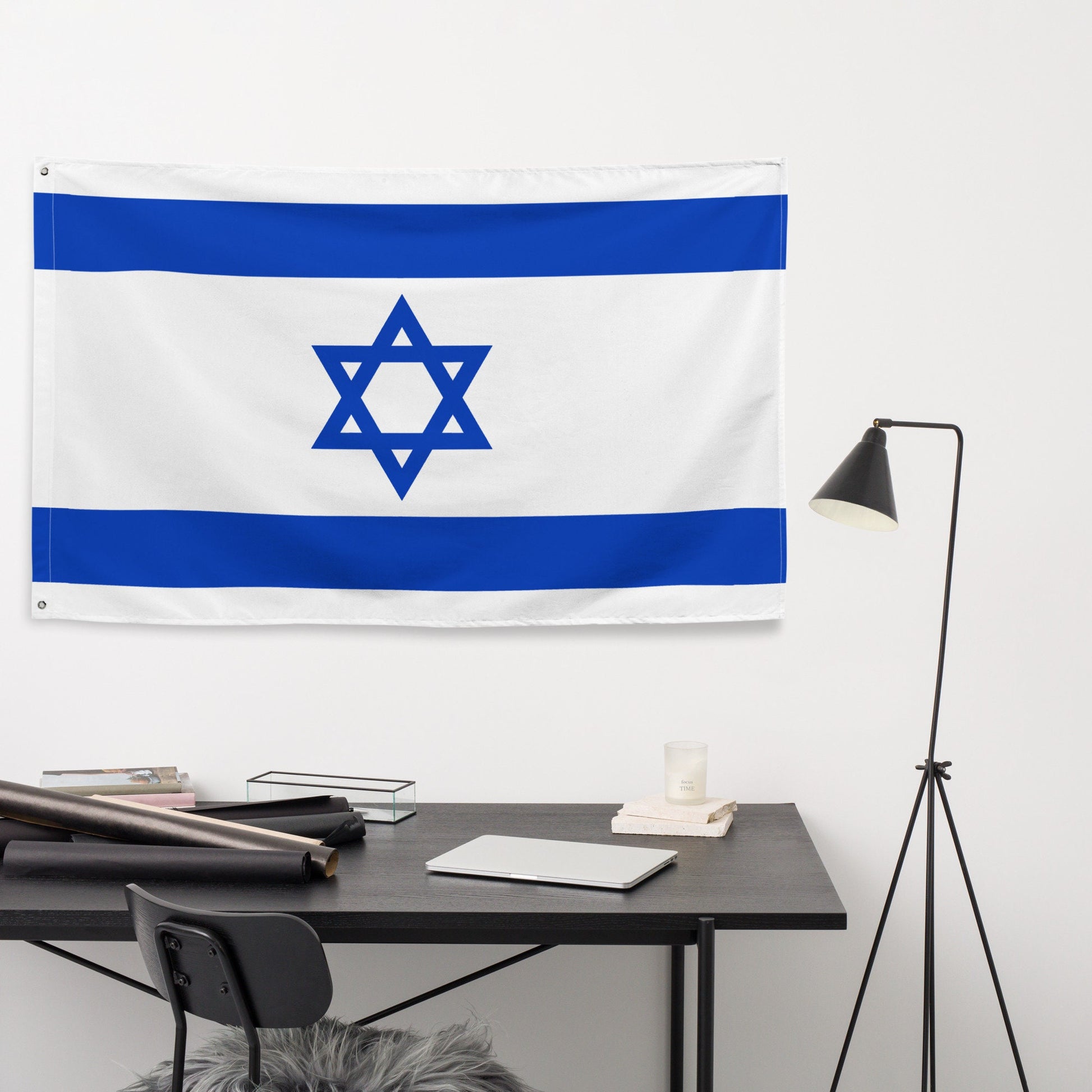 Israel Large Premium Flag