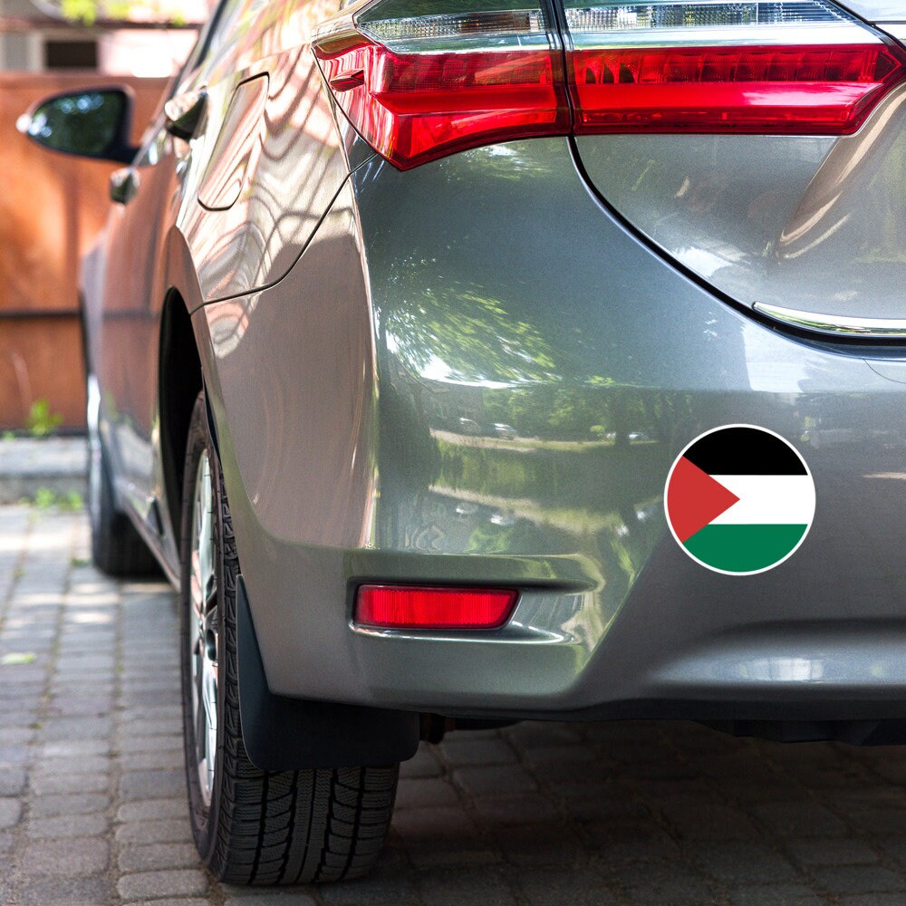 Palestine Flag Sticker | Bubble-free Kiss Cut Versatile Durable Water Safe Decorative Add-on for your Cars, Laptops, Notebooks and Phones