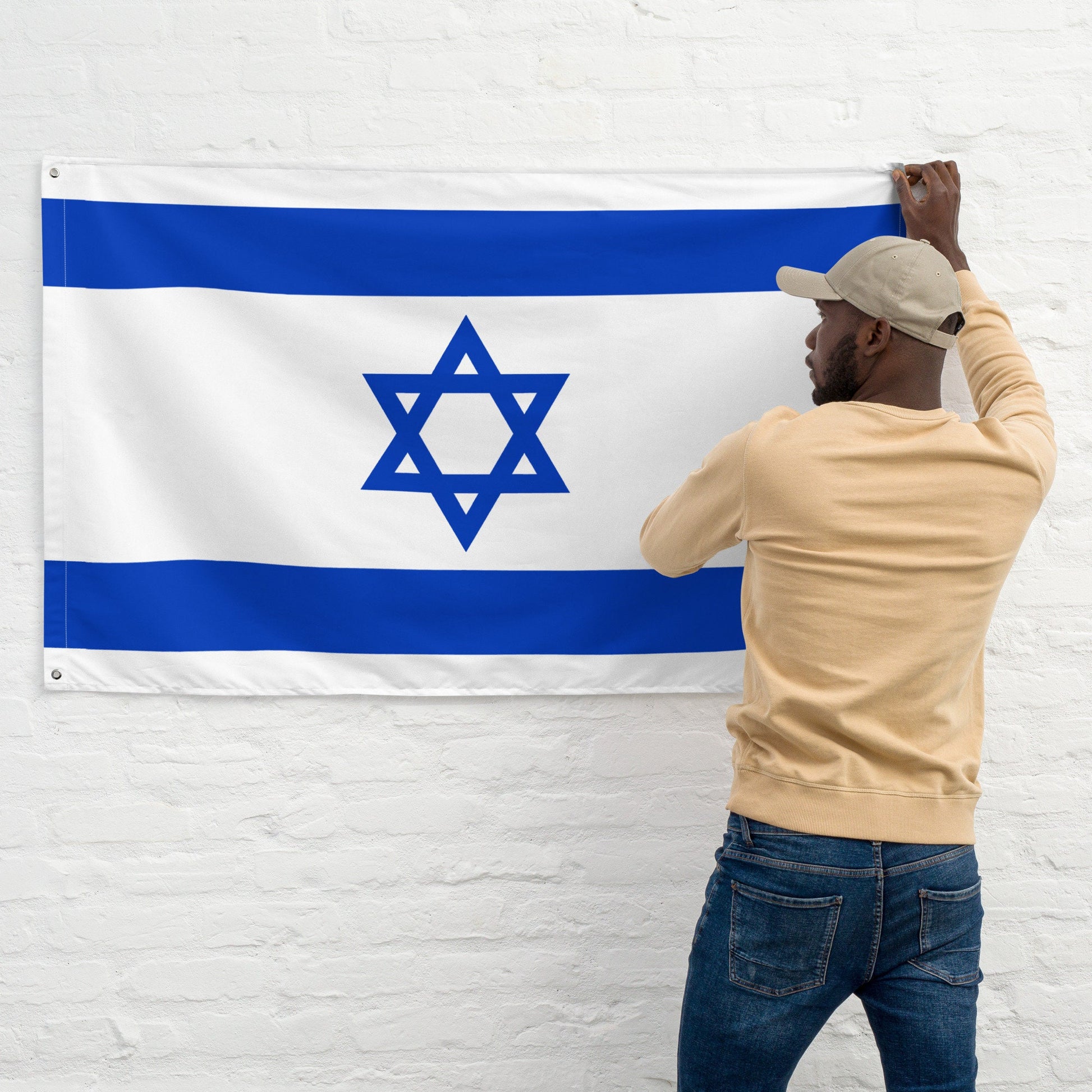 Israel Large Premium Flag