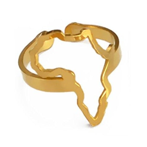 Africa Outline Ring