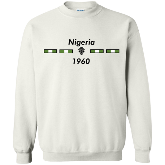 Nigeria Buktu Unisex Sweater (Black Print) - Timbuktu Arts