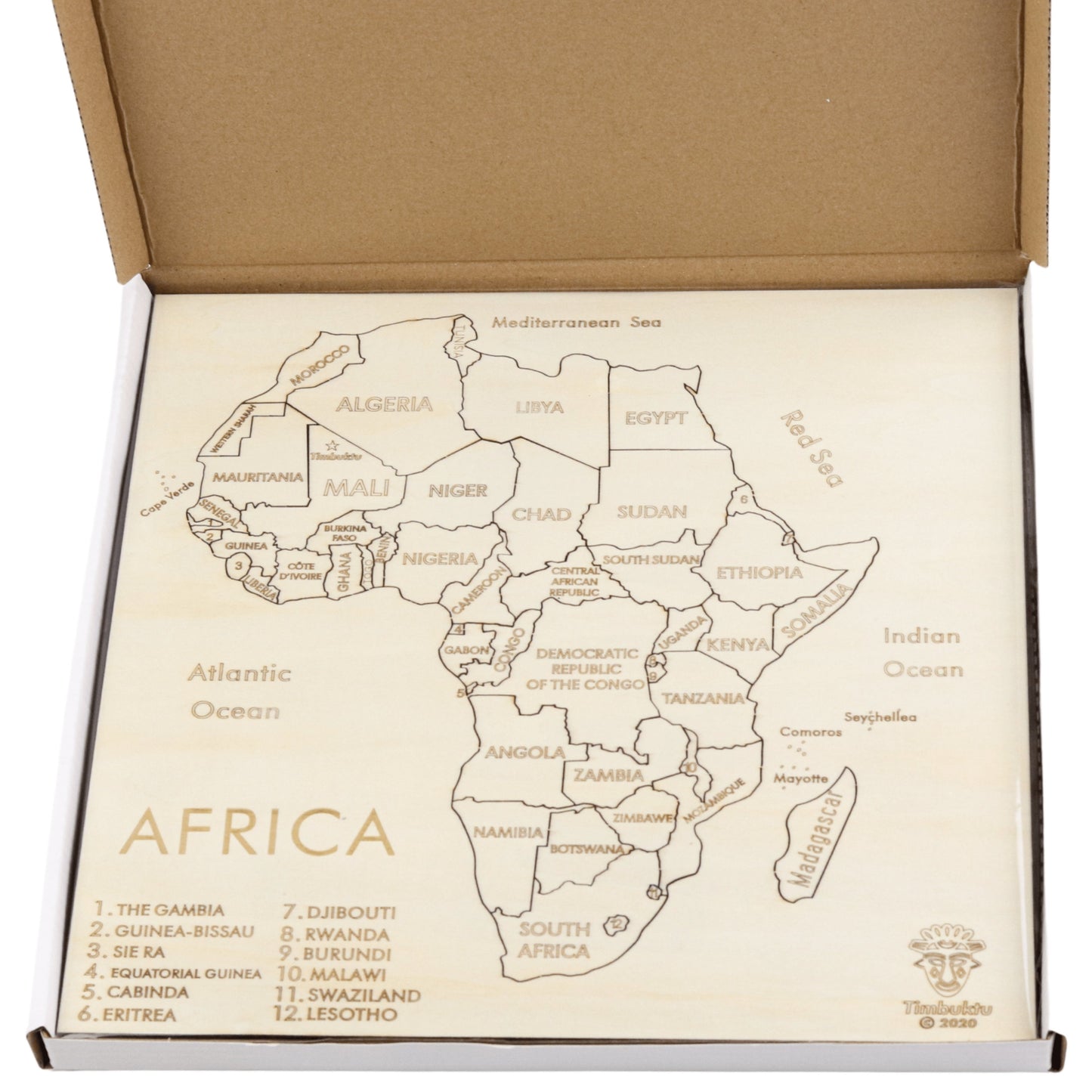 Africa Map Puzzle