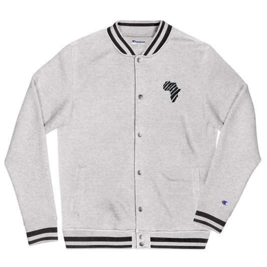 African Zebra & Champion Bomber Jacket