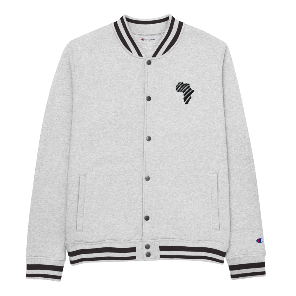 African Zebra & Champion Bomber Jacket