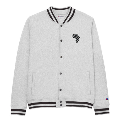 African Zebra & Champion Bomber Jacket