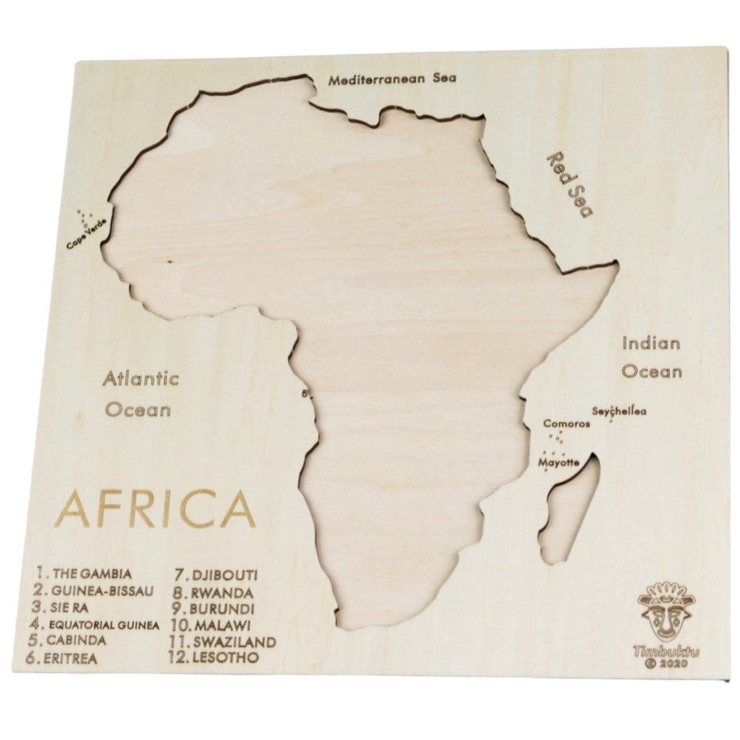 Africa Map Puzzle