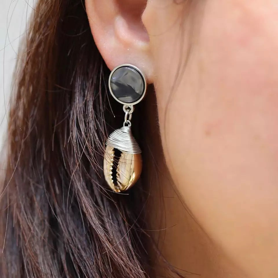 Cowrie Shell Earrings