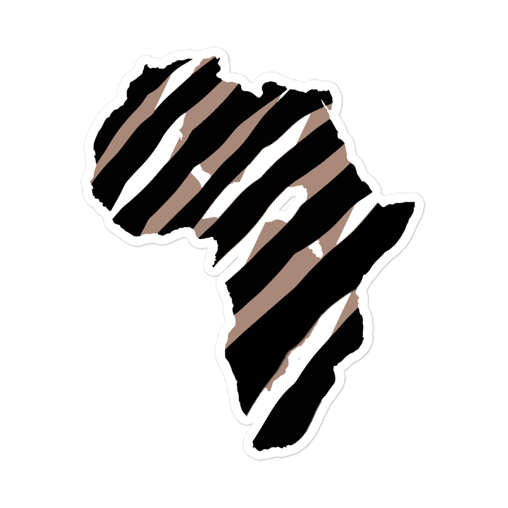 African Zebra Sticker