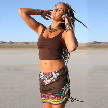 Dashiki Skirt