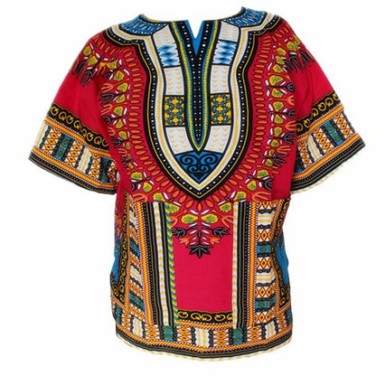 Dashiki Traditional Fashion Print Top - Timbuktu Arts