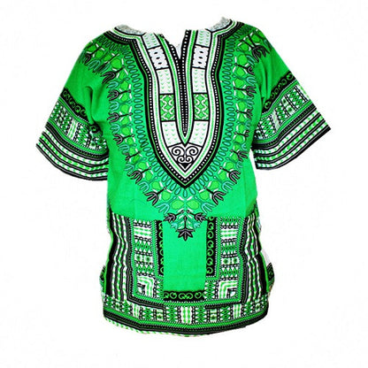 Dashiki Traditional Fashion Print Top - Timbuktu Arts