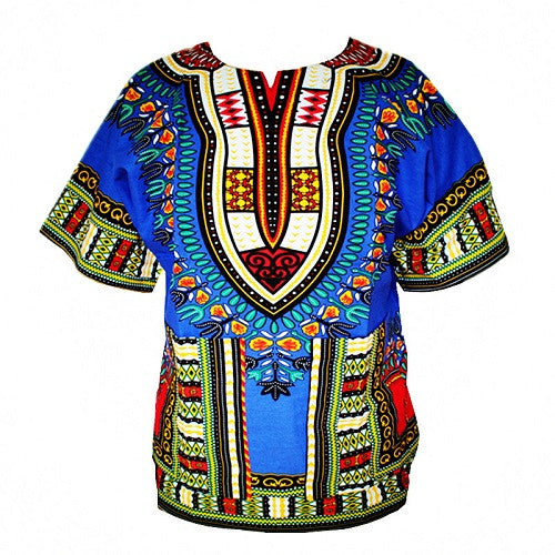 Dashiki Traditional Fashion Print Top - Timbuktu Arts