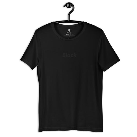 Black on Black Tee